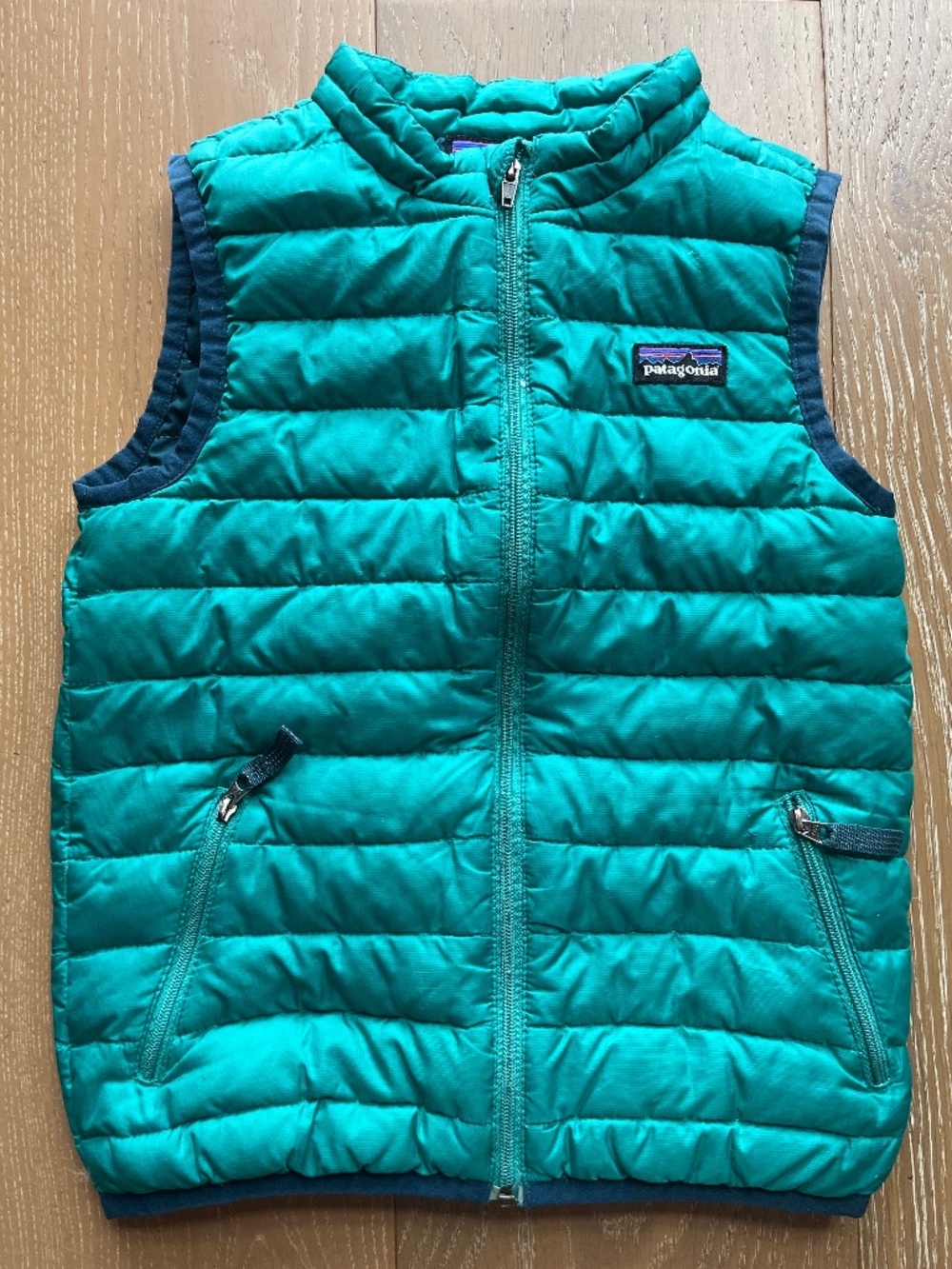 Patagonia down vest kids